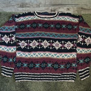 Vintage Huntington multi color sweater